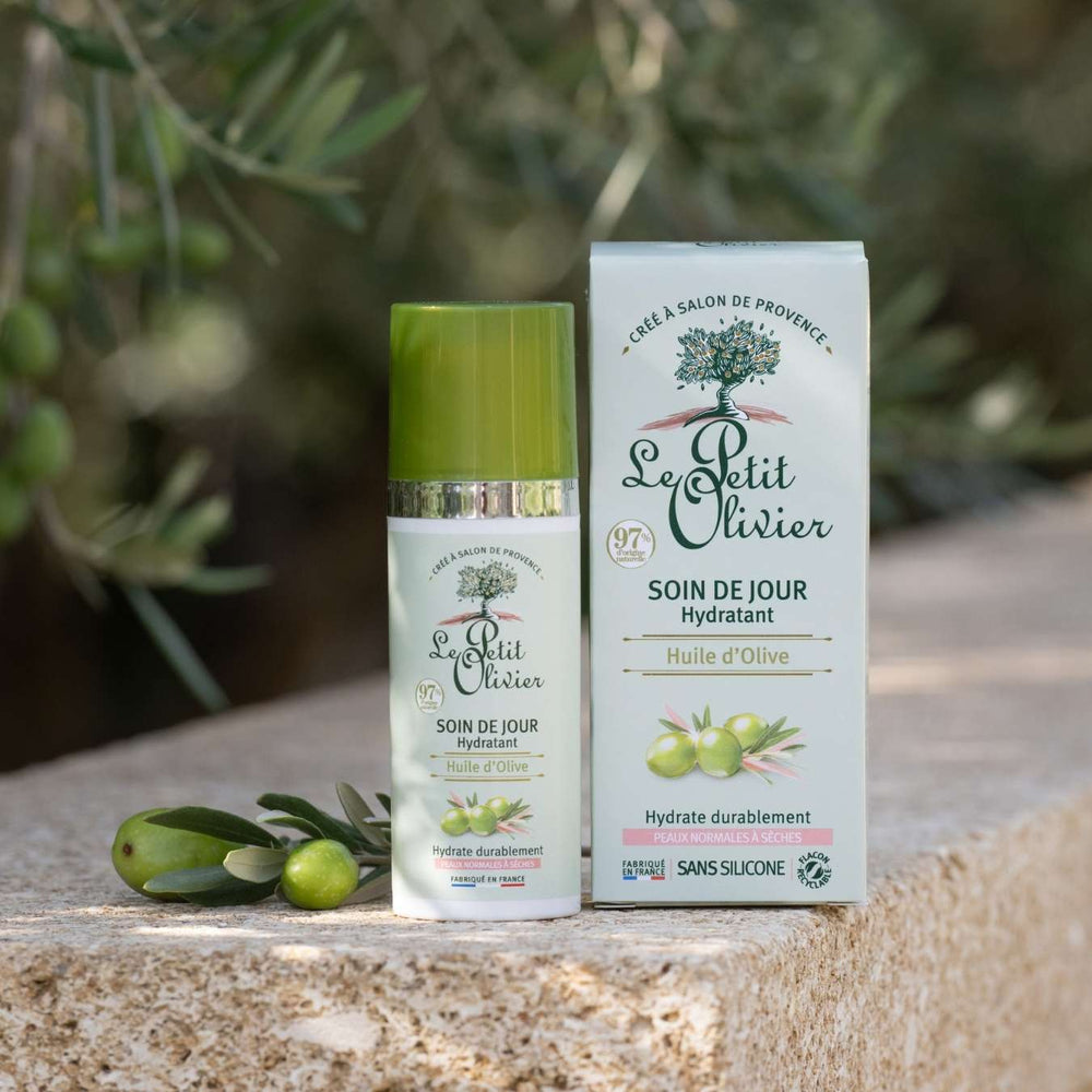 le petit olivier soin de jour hydratant olive produit
