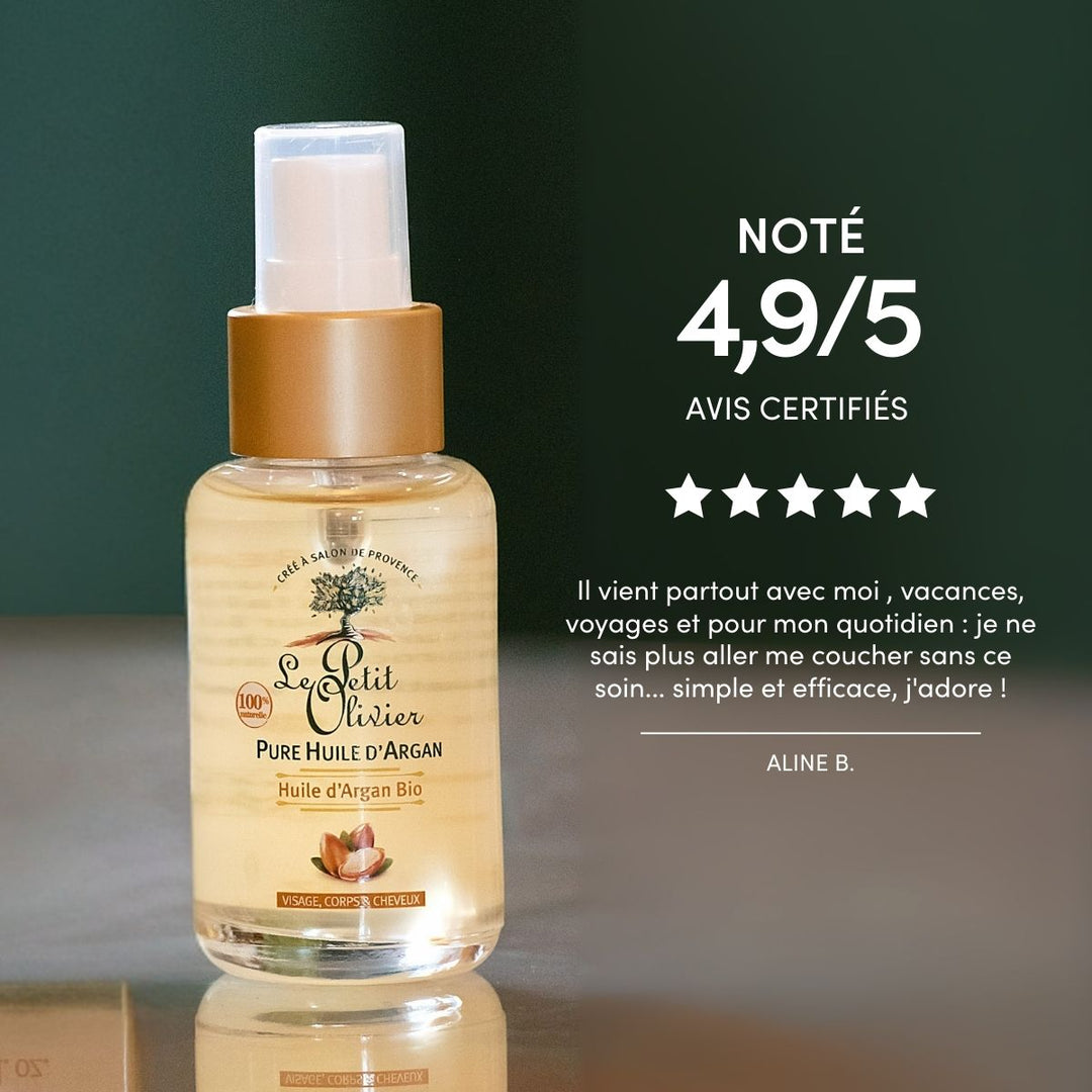 Pure Huile d'Argan Visage, Corps et Cheveux