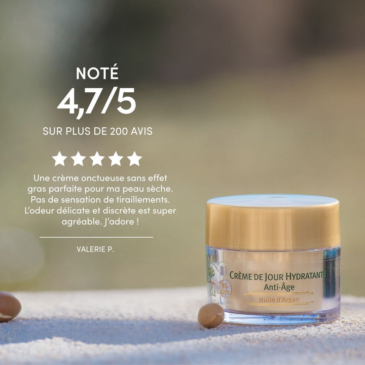 Crème de Jour Anti-Âge Hydratante