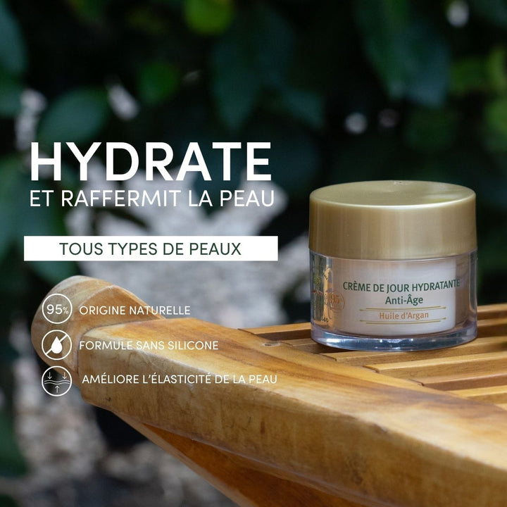 Crème de Jour Anti-Âge Hydratante