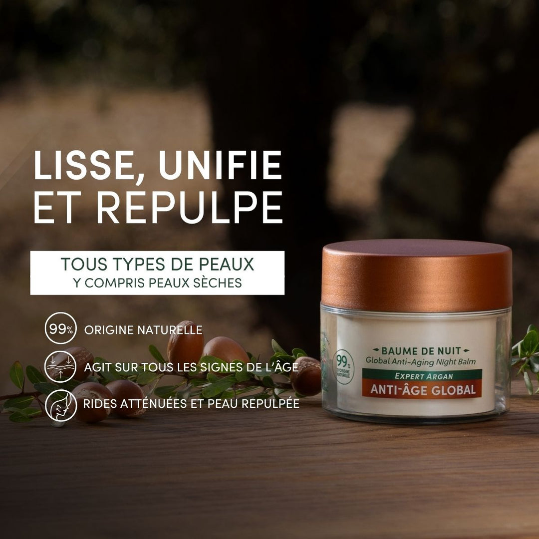 Baume de Nuit Anti-Âge Nourrissant