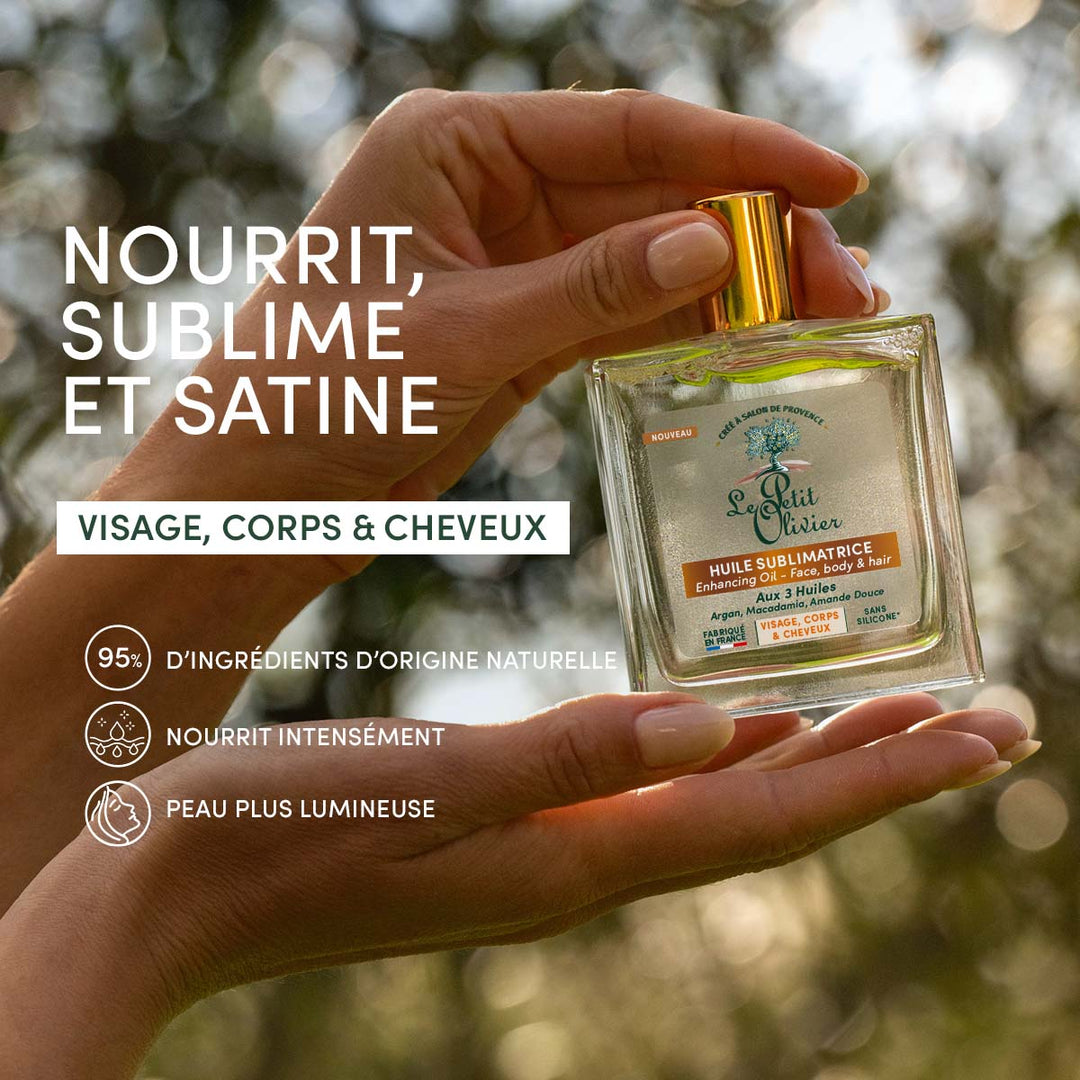 Huile Sèche Sublimatrice - Cheveux, Corps et Visage