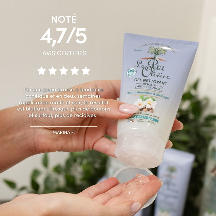 Gel Nettoyant Visage Detox & Anti-Pollution