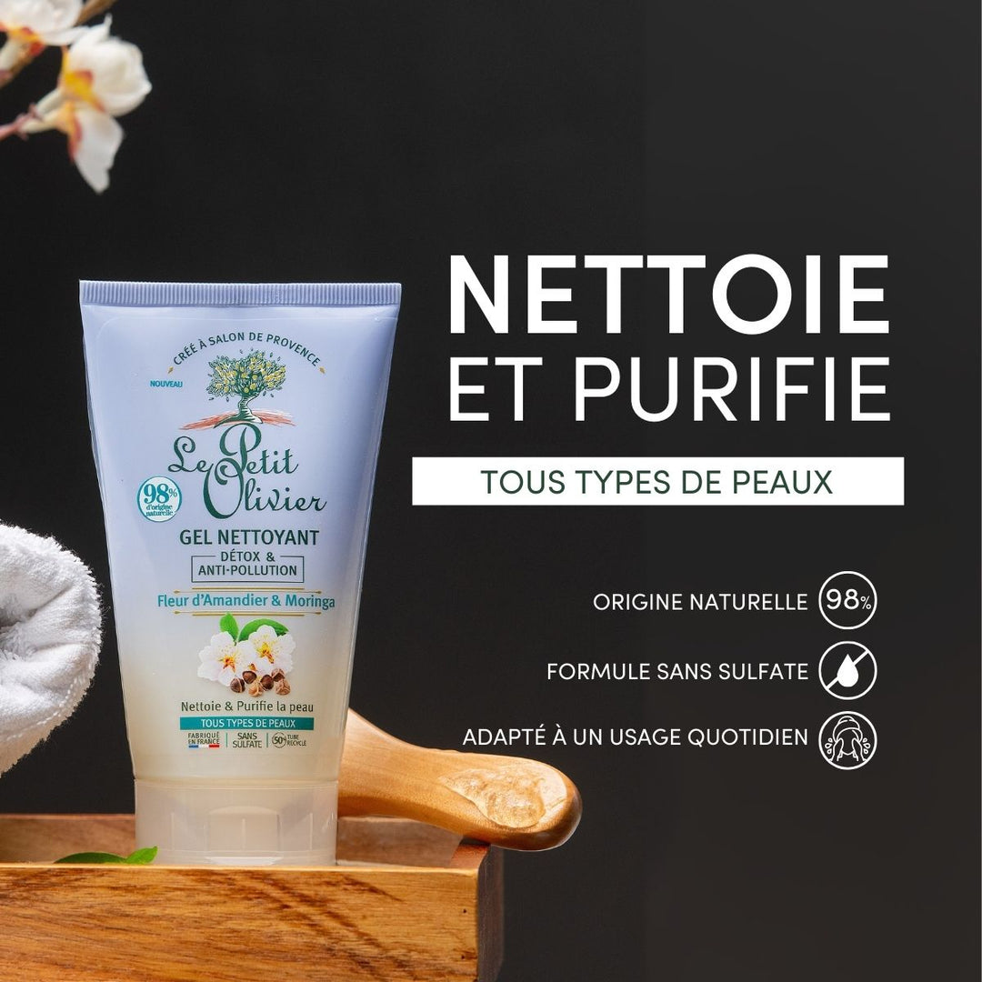 Gel Nettoyant Visage Detox & Anti-Pollution