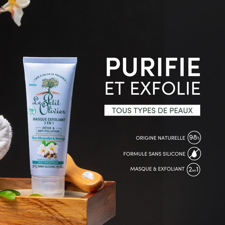 2 in 1 Detox & Anti-Pollution Exfoliating Mask