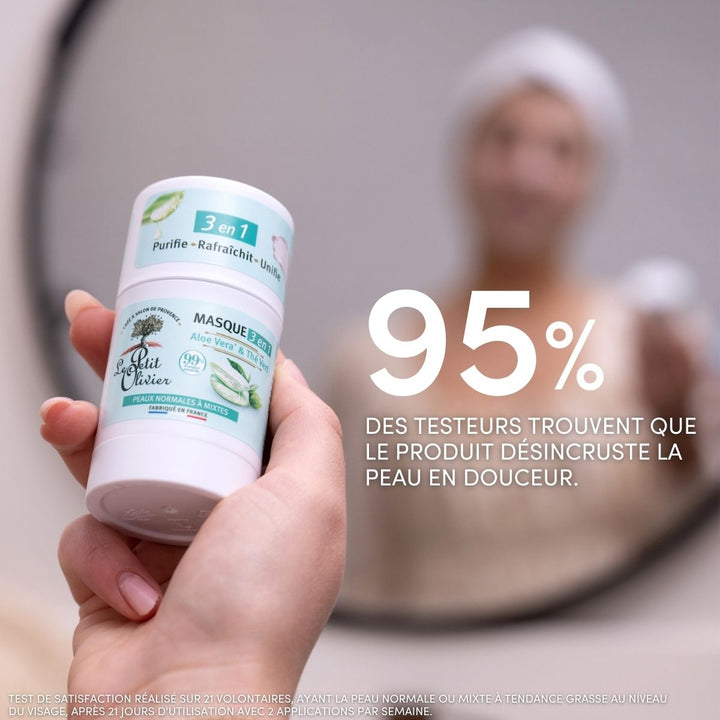 Masque Visage Stick 3 en 1
