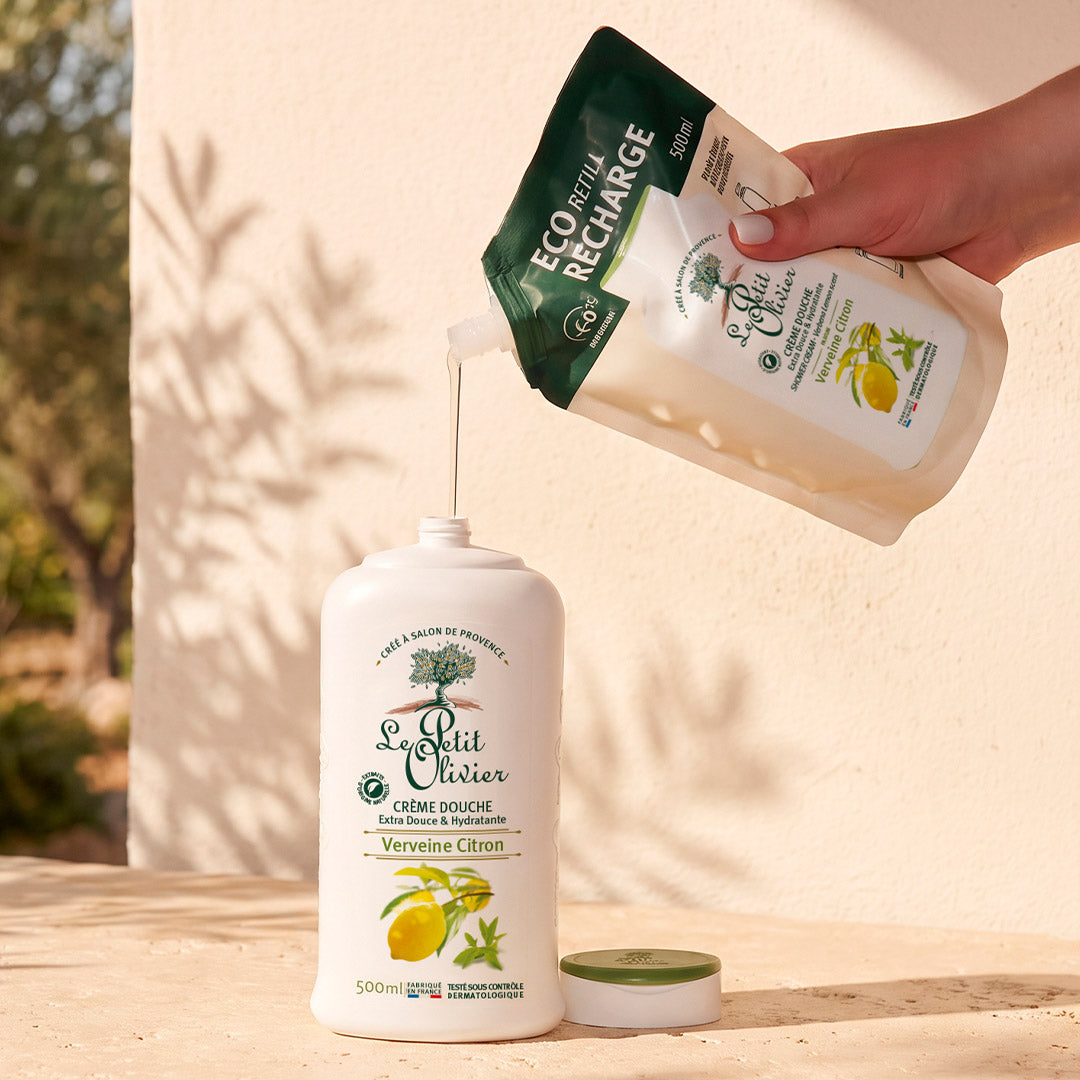 Eco-recharge Crème Douche Parfum Verveine Citron 505ml