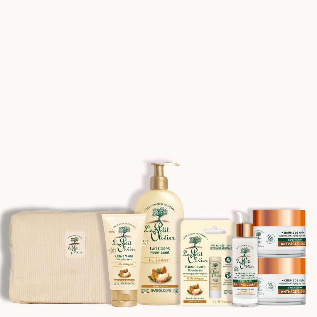 Trousse Essentiels à l'Huile d'Argan- Visage & Corps
