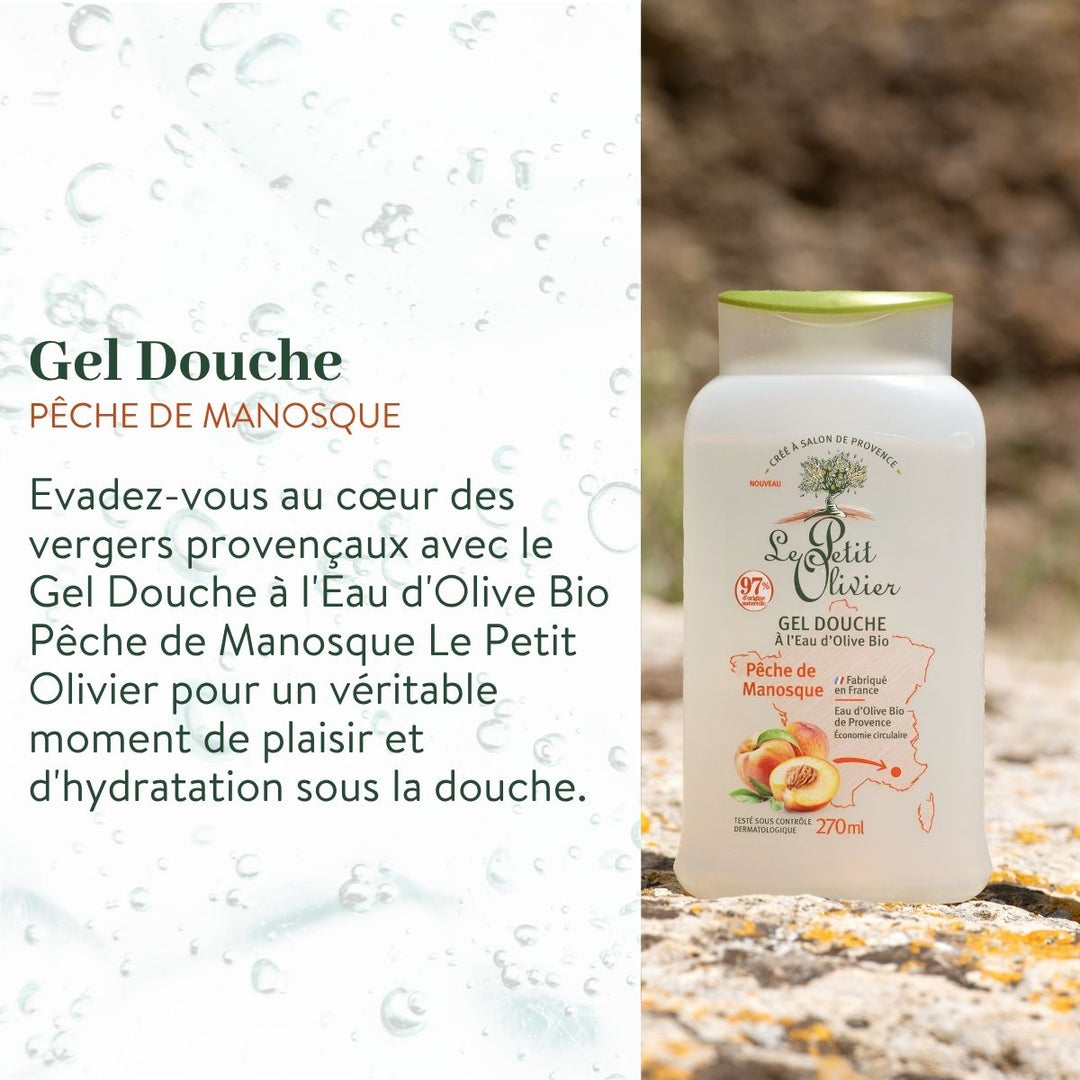 Trio Découverte - Gels Douches à l'Eau d'Olive Bio