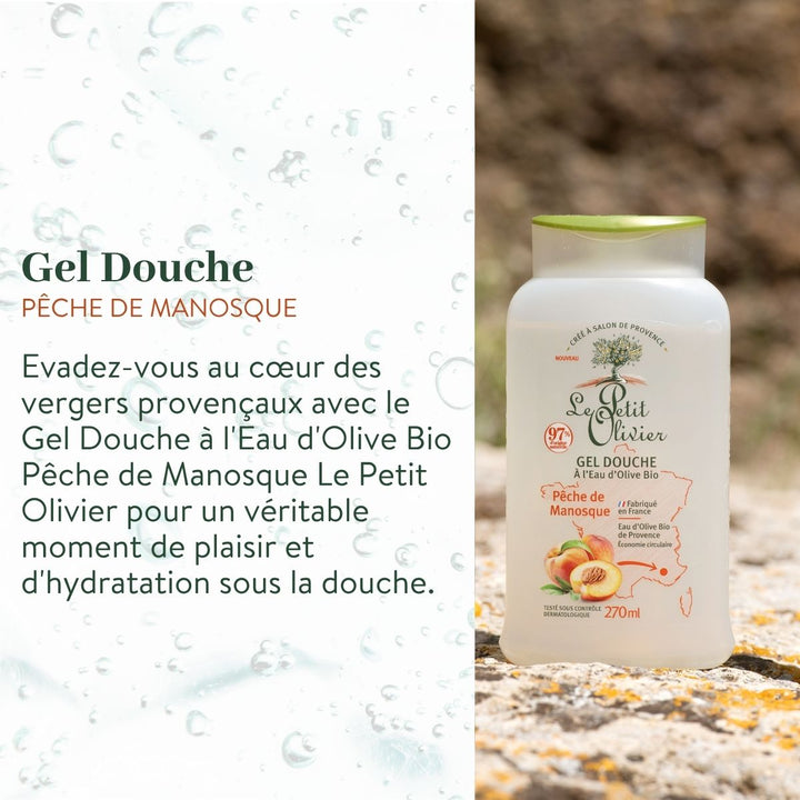 Trio Découverte - Gels Douches à l'Eau d'Olive Bio
