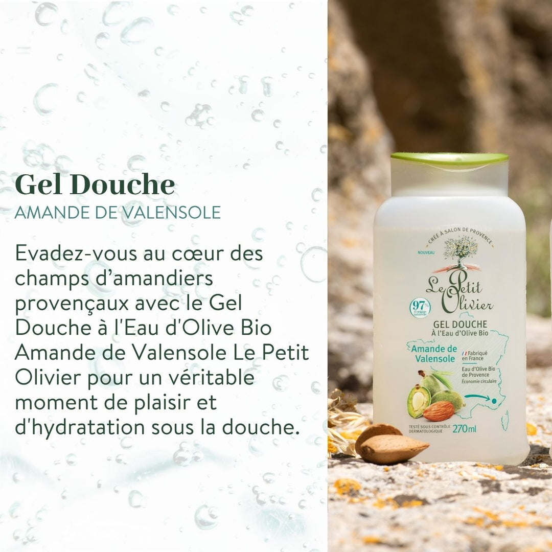 Trio Découverte - Gels Douches à l'Eau d'Olive Bio