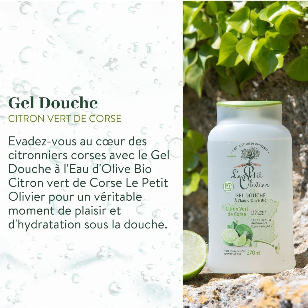 Trio Découverte - Gels Douches à l'Eau d'Olive Bio