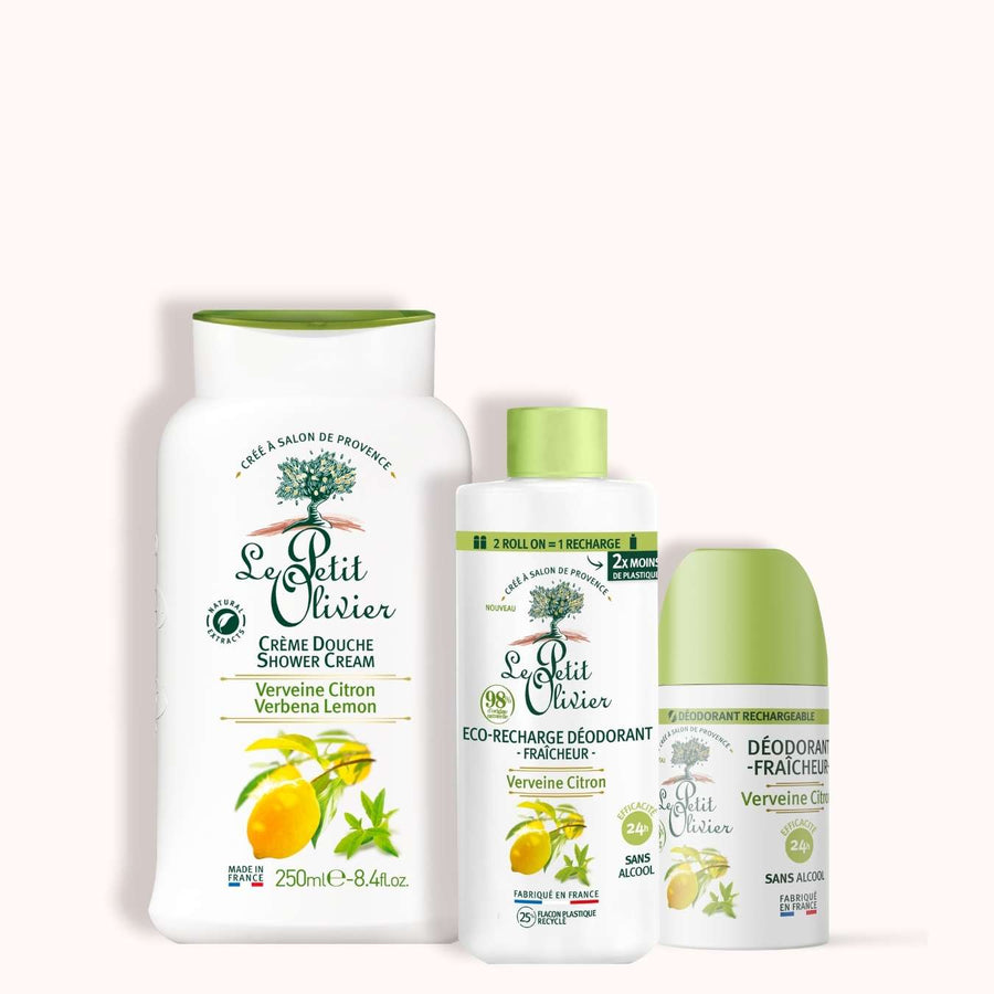 le petit olivier hygiene trio lemon verbena packshot