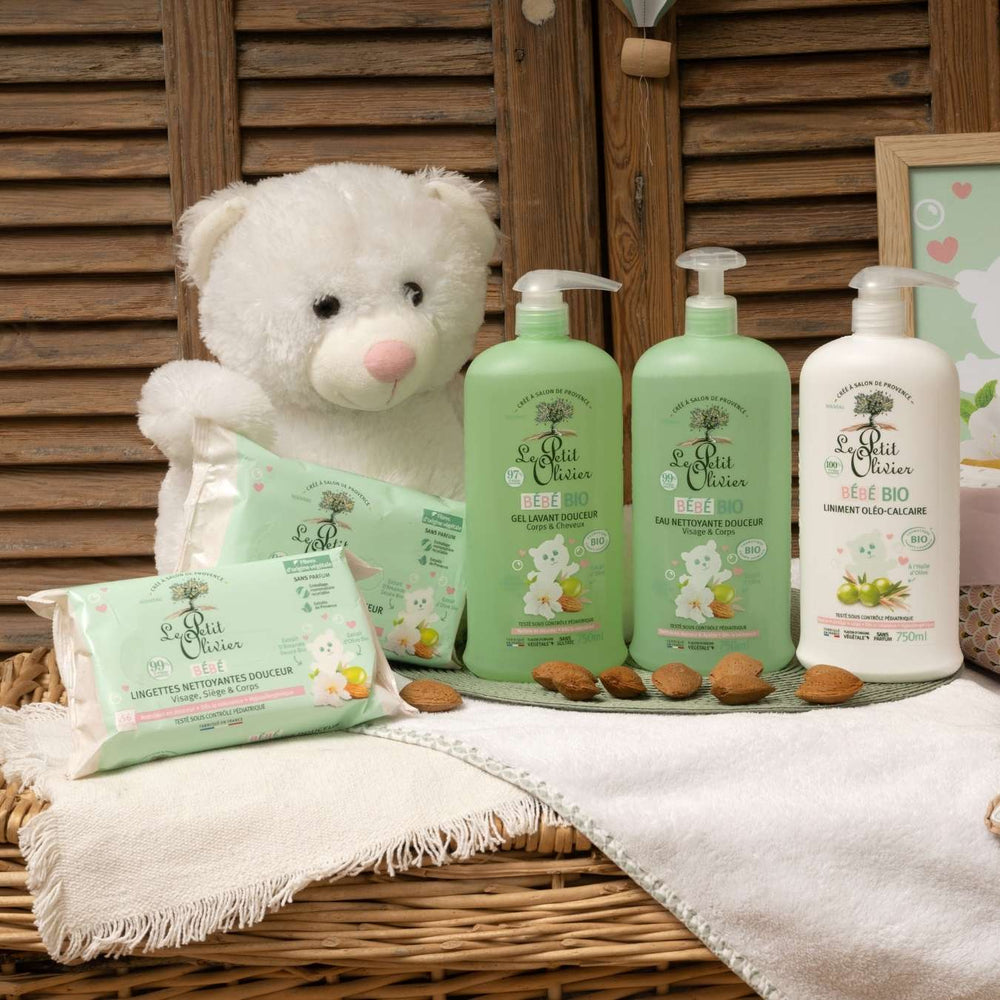 le petit olivier baby essentials products
