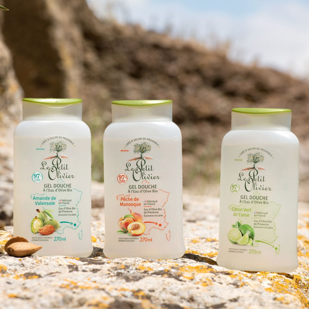 Trio Découverte - Gels Douches à l'Eau d'Olive Bio