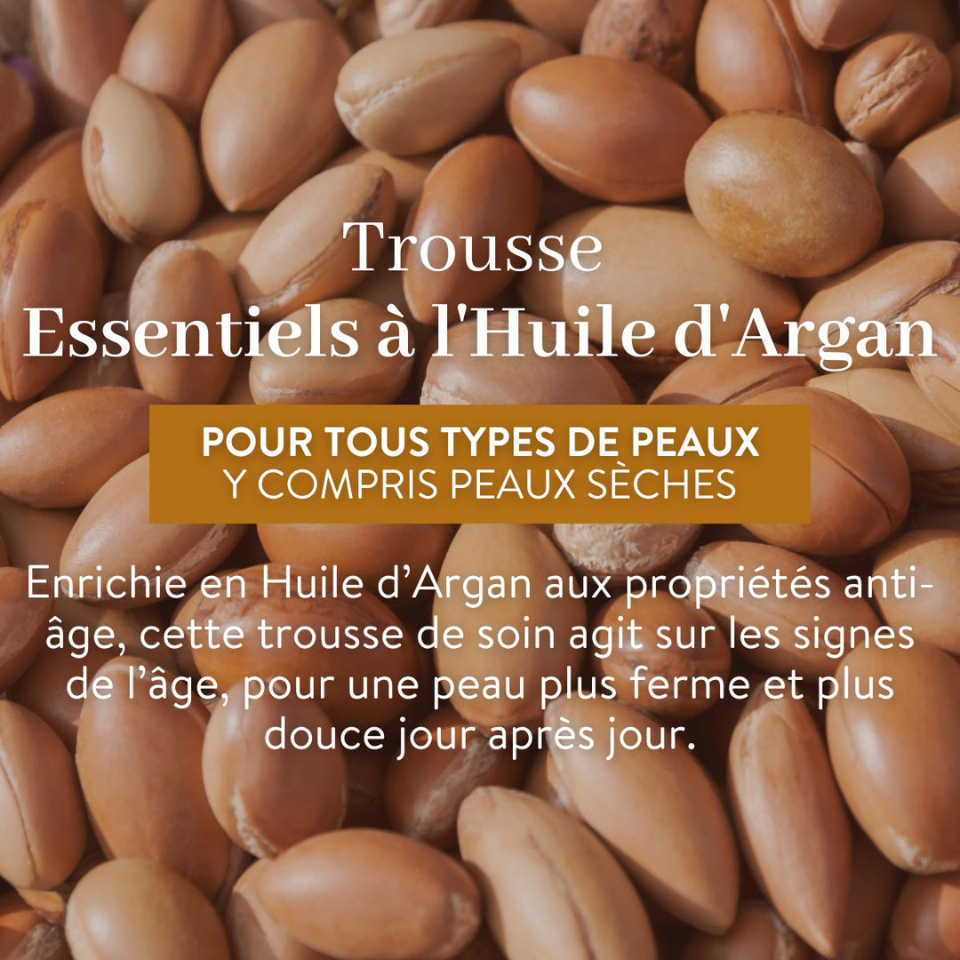 Trousse Essentiels à l'Huile d'Argan- Visage & Corps