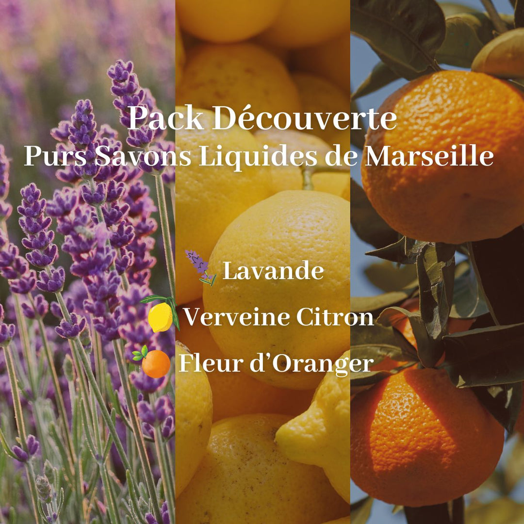 Pack Découverte - Purs Savons Liquides de Marseille