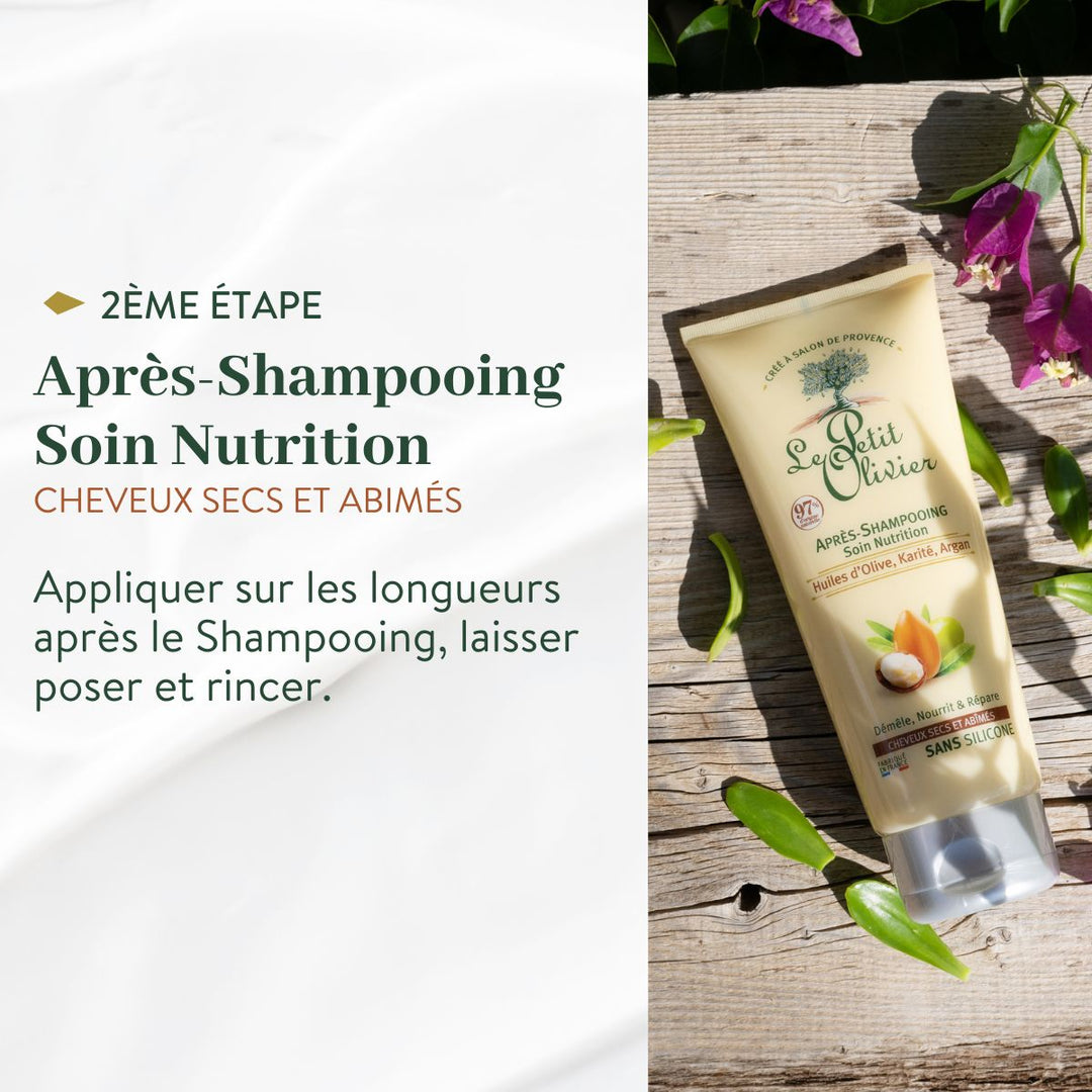 Duo Shampoing et Après-Shampoing - Cheveux Secs et Abimés