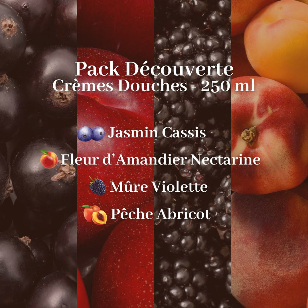 Pack Découverte - Crèmes Douches 250 ml