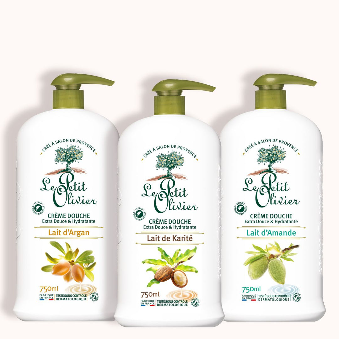 Pack Découverte - Crèmes Douches 750 ml