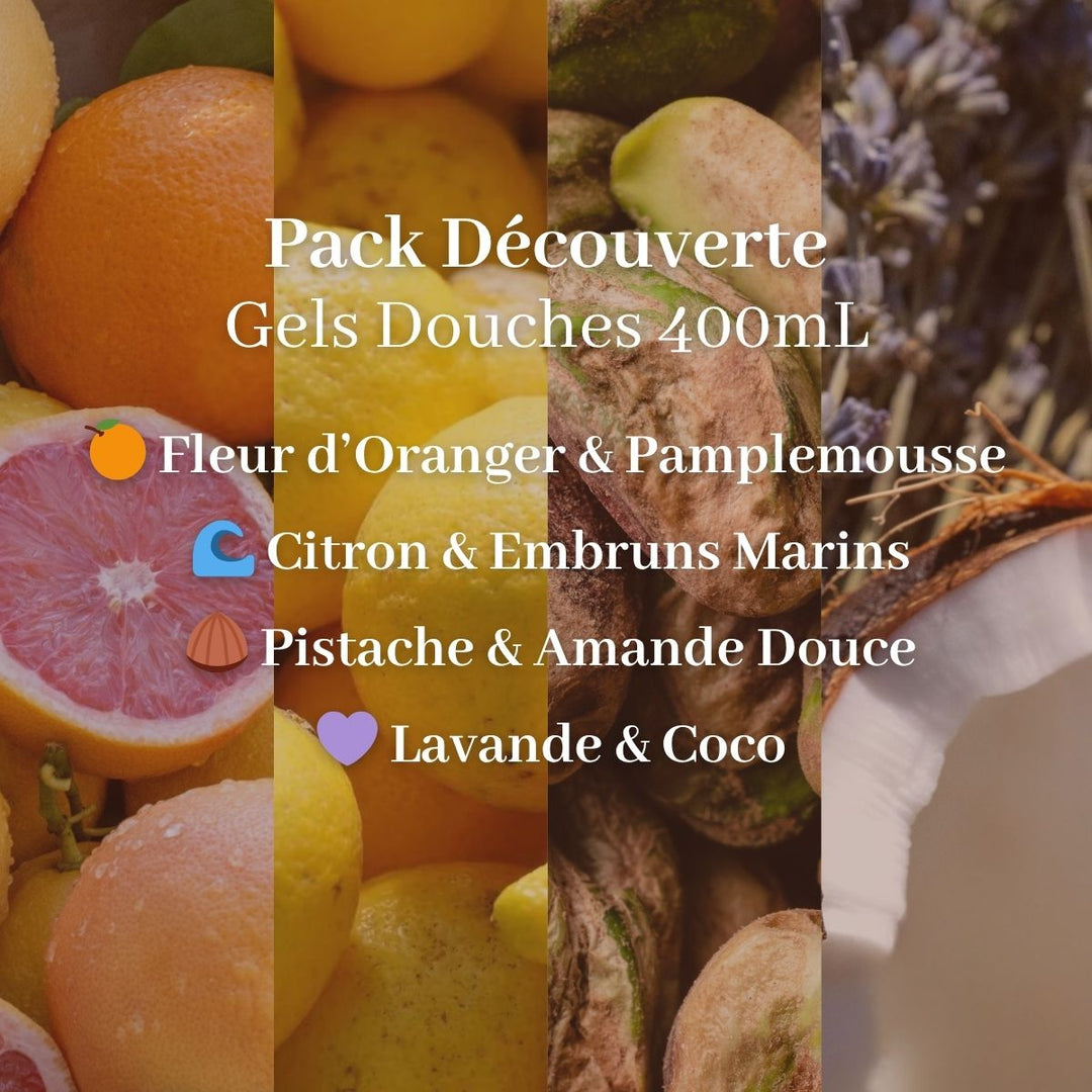Pack Découverte - Gels Douches 400mL