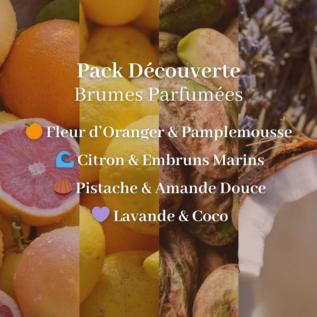 Pack Découverte - Brumes Parfumées