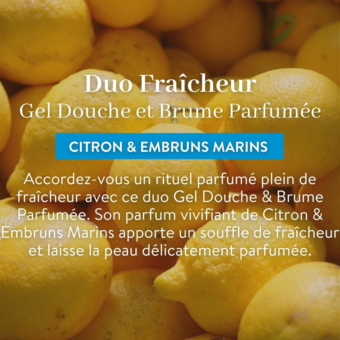 Duo Fraicheur - Gel Douche et Brume Parfumée