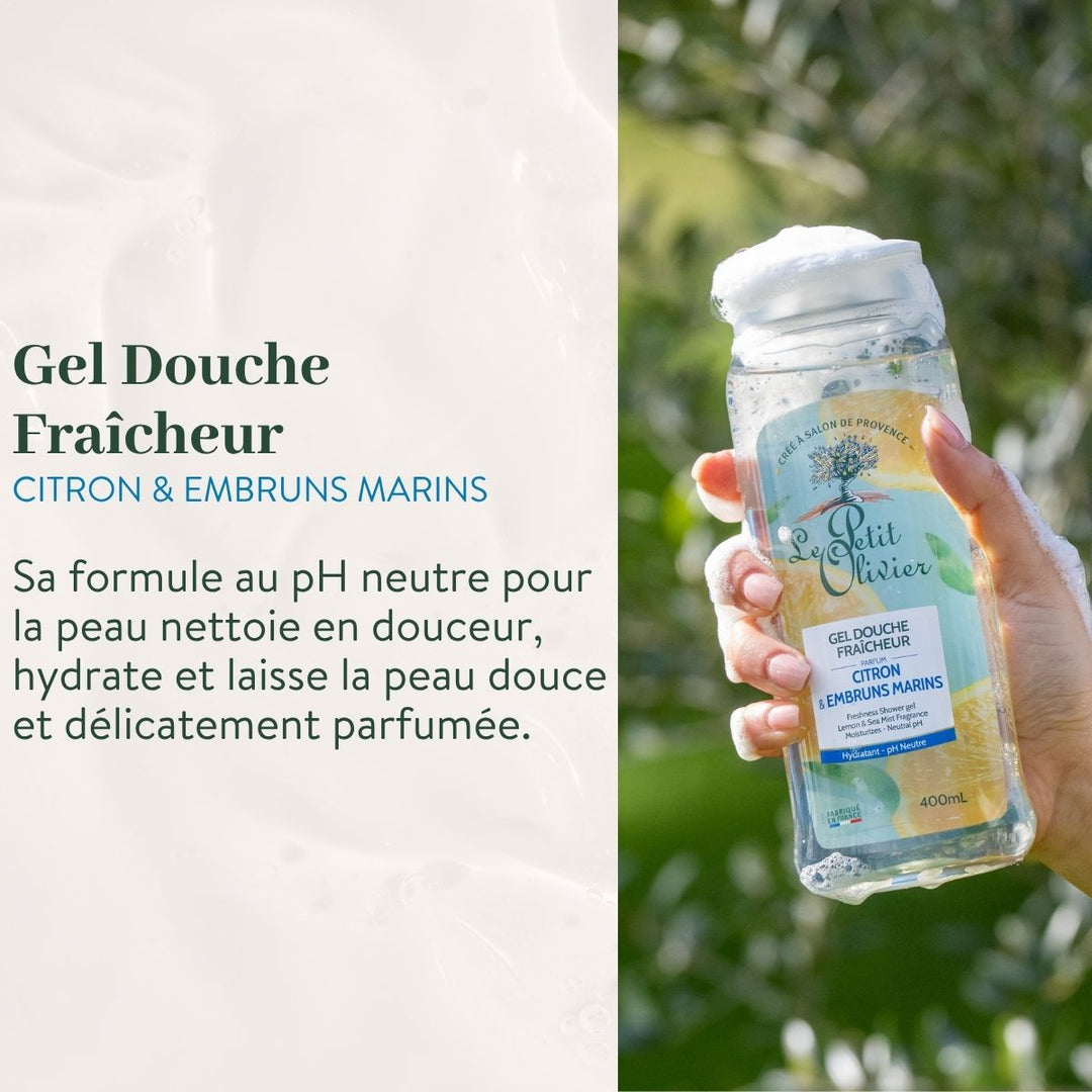 Duo Fraicheur - Gel Douche et Brume Parfumée