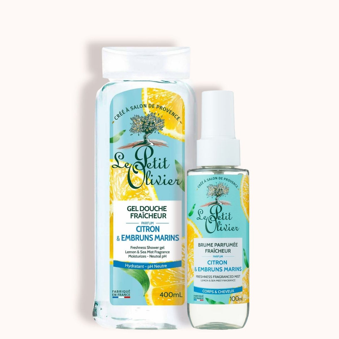 Duo Fraicheur - Gel Douche et Brume Parfumée