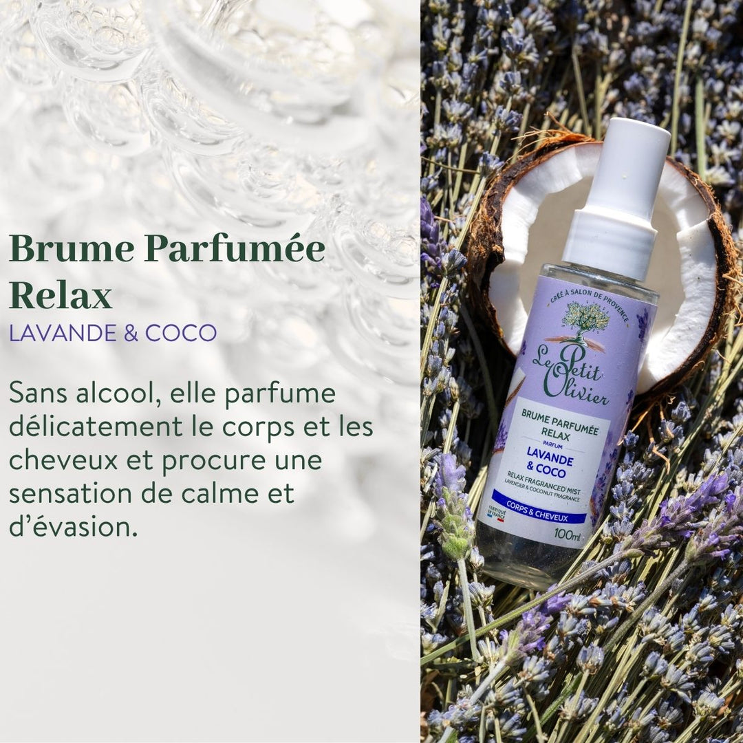 Duo Relax - Gel Douche et Brume Parfumée